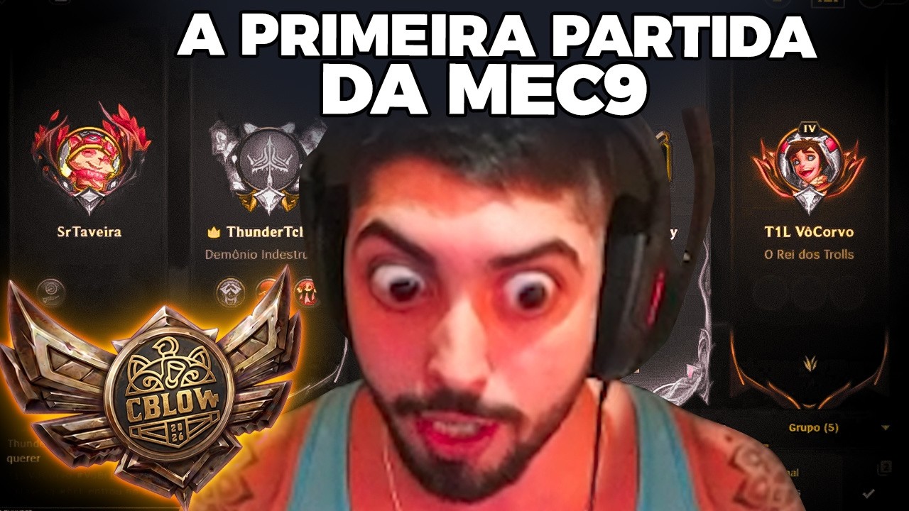 A PRIMEIRA PARTIDA DO MEU TIME DE BRONZES | CBLOW