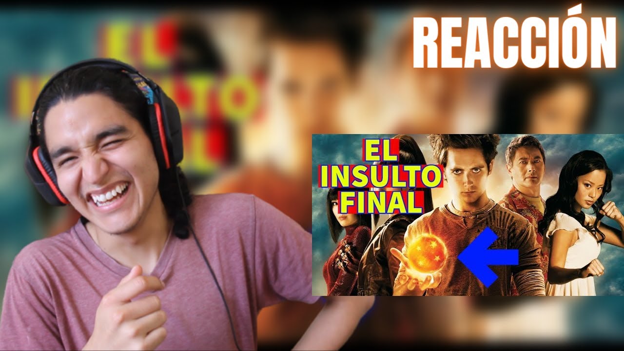 Reacciono a Mariano Rodriguez | ¿ES DRAGON BALL EVOLUTION LA PEOR PELÍCULA DE TODOS LOS TIEMPOS?