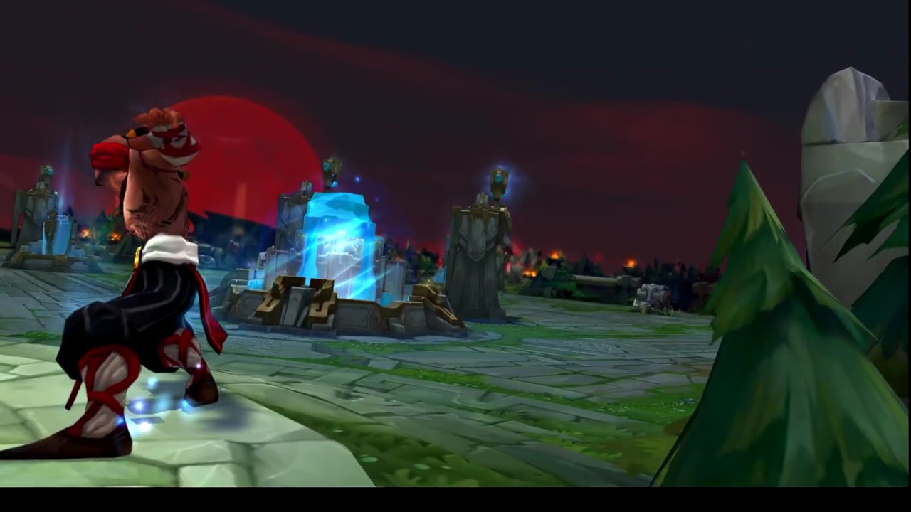(WIP) Lee Sin: The Blind Monk (intro concept v3 - bloodmoon spawn)