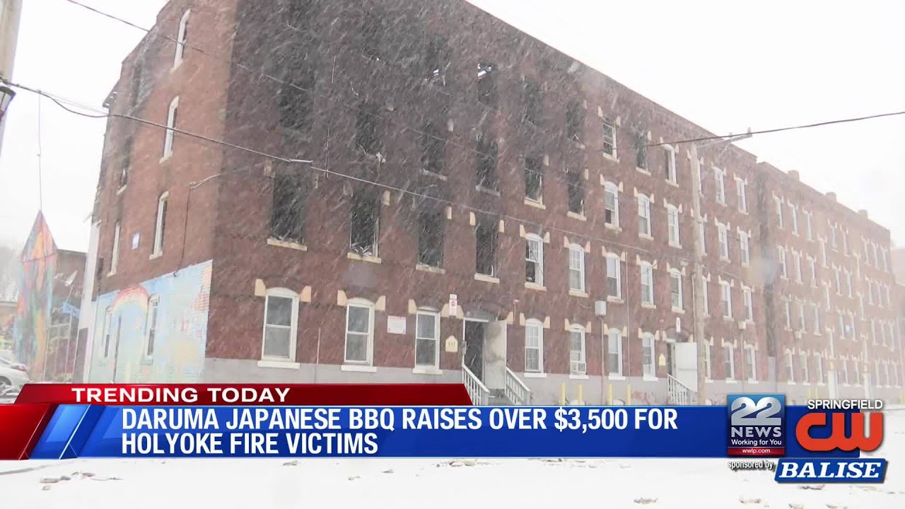 Daruma Japanese BBQ raises over $3,500 for Holyoke fire victims