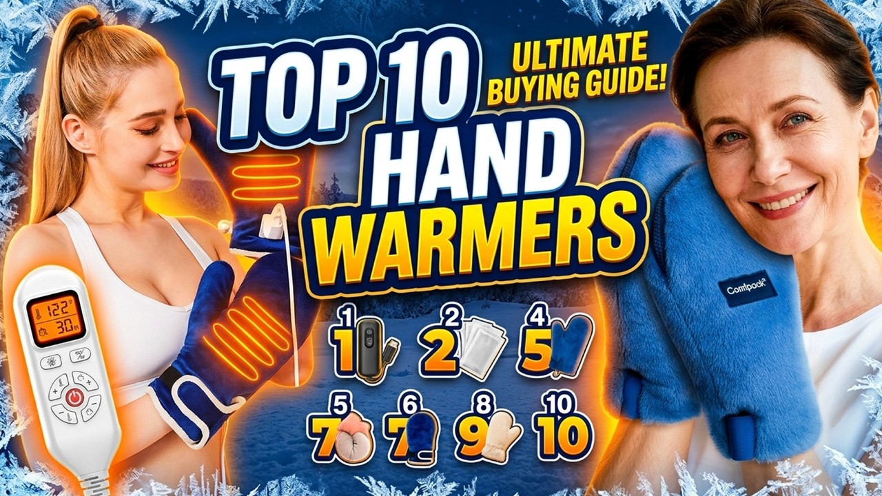 Best Hand Warmers 2025 | Top 10 Best Hand Warmers for Pain Relief & Cold Weather | Heated Gloves​