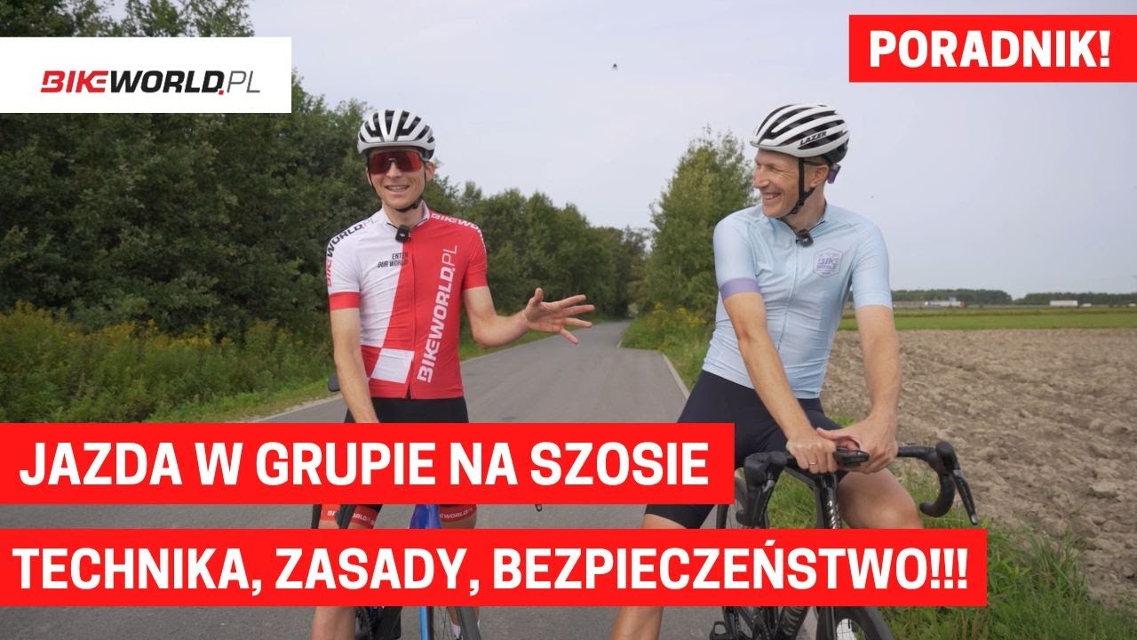 Jazda w grupie na szosie &ndash; technika, bezpieczeństwo i kolarski savoir vivre!