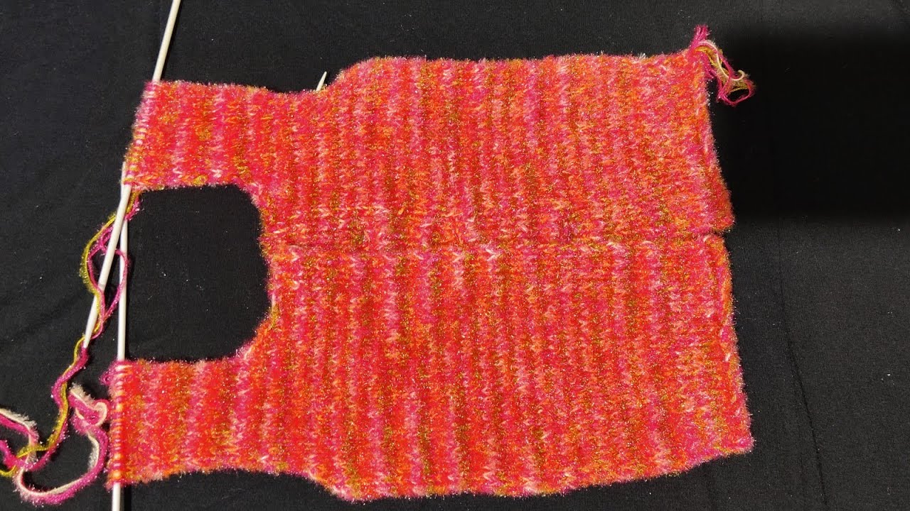 गोल गला और आर्म होल की कटाई कैसे करें।6 se12 months k baby ka cardigan/Baby sweater/knitting pattern