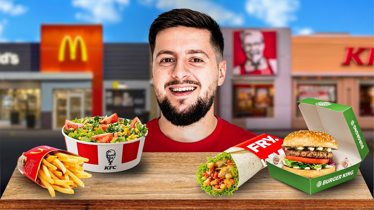 MANANC PRODUSELE DE POST DE LA TOATE FAST FOOD-URILE