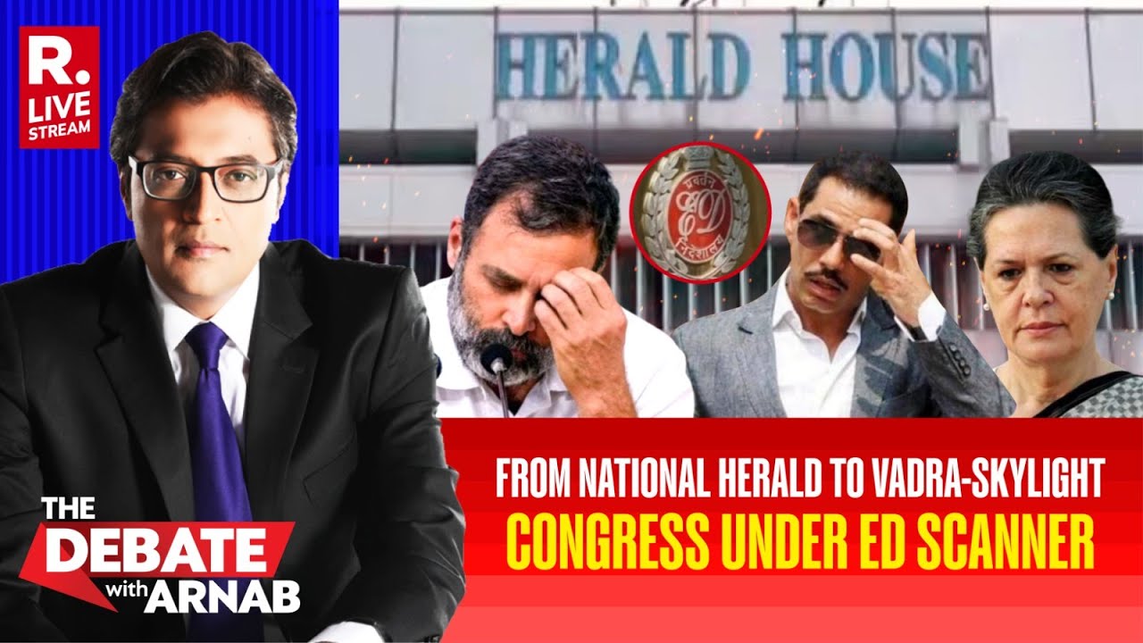 Debate With Arnab LIVE: Vadra-Skylight Hospitality Deal Bites Congress Hard