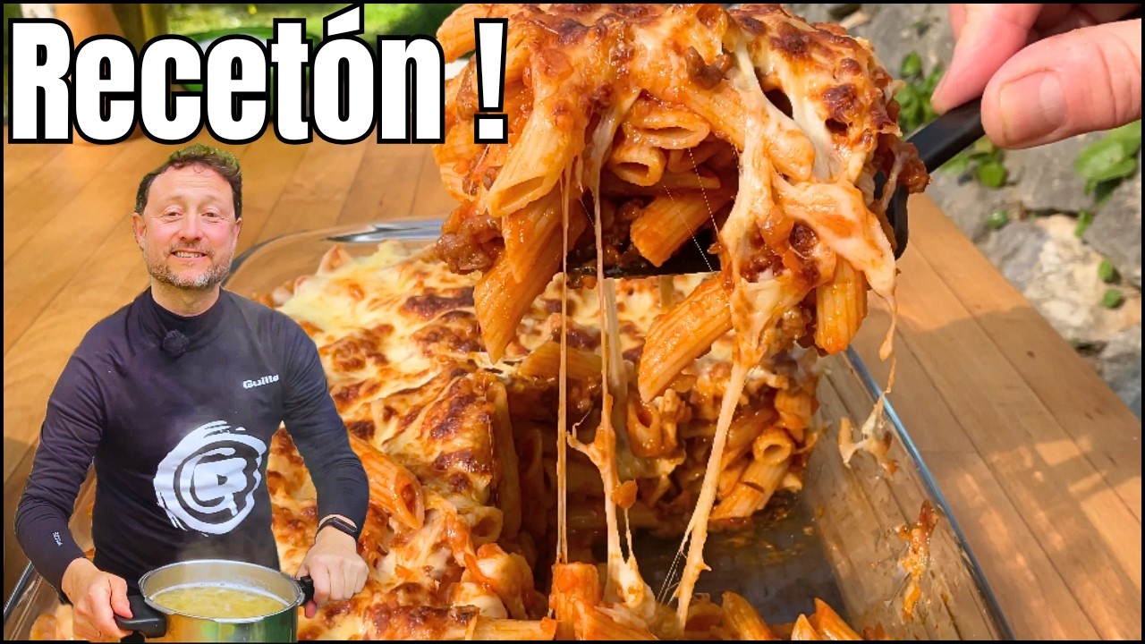 Macarrones Gratinados con Salsa Boloñesa | ¡Un Recetón Casero! - GUILLE RODRIGUEZ