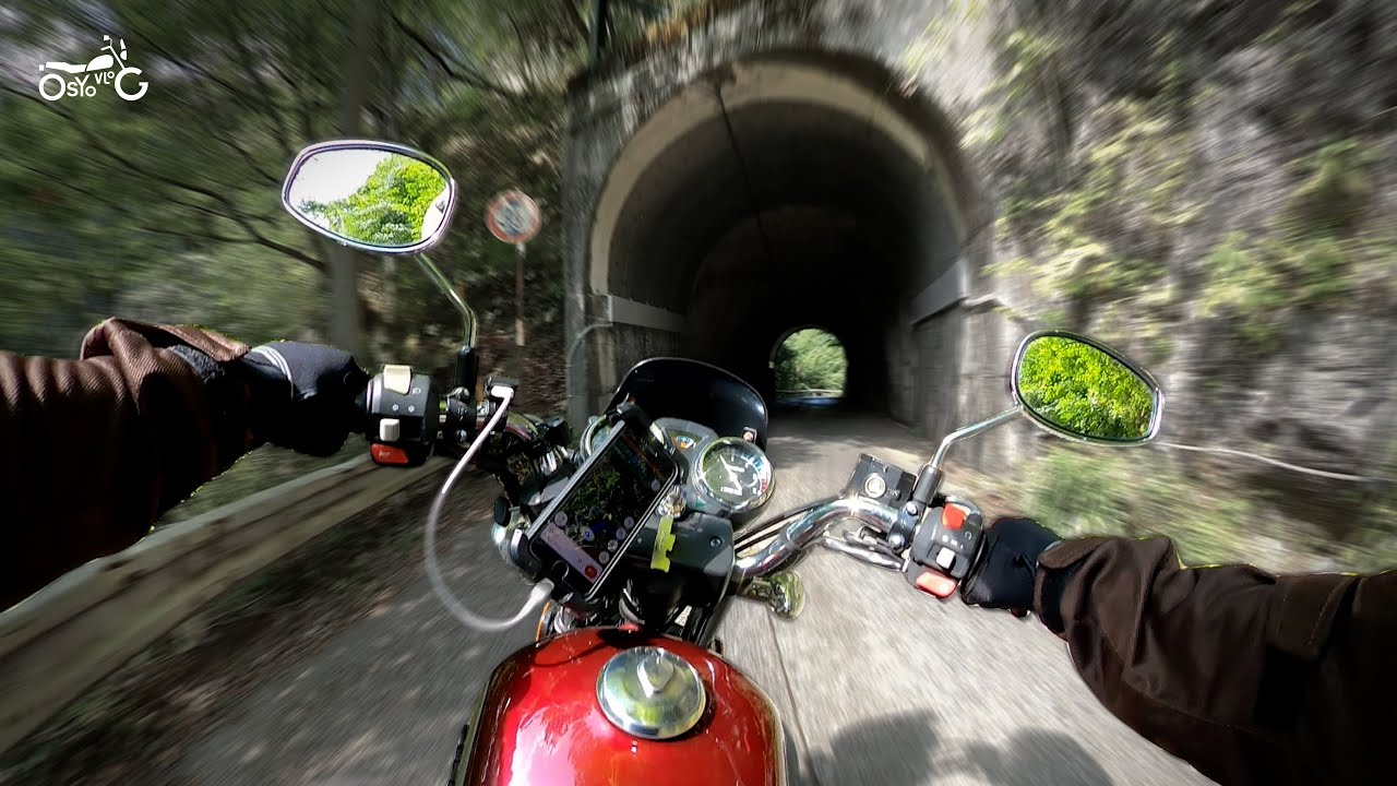 【GN125-3F】神奈川の険道、ヤビツ峠を走る