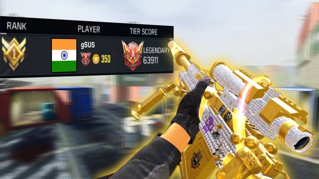 I 1V1&rsquo;D @Papa__gSUS  THE #1 BEST SNIPER IN INDIA CODM