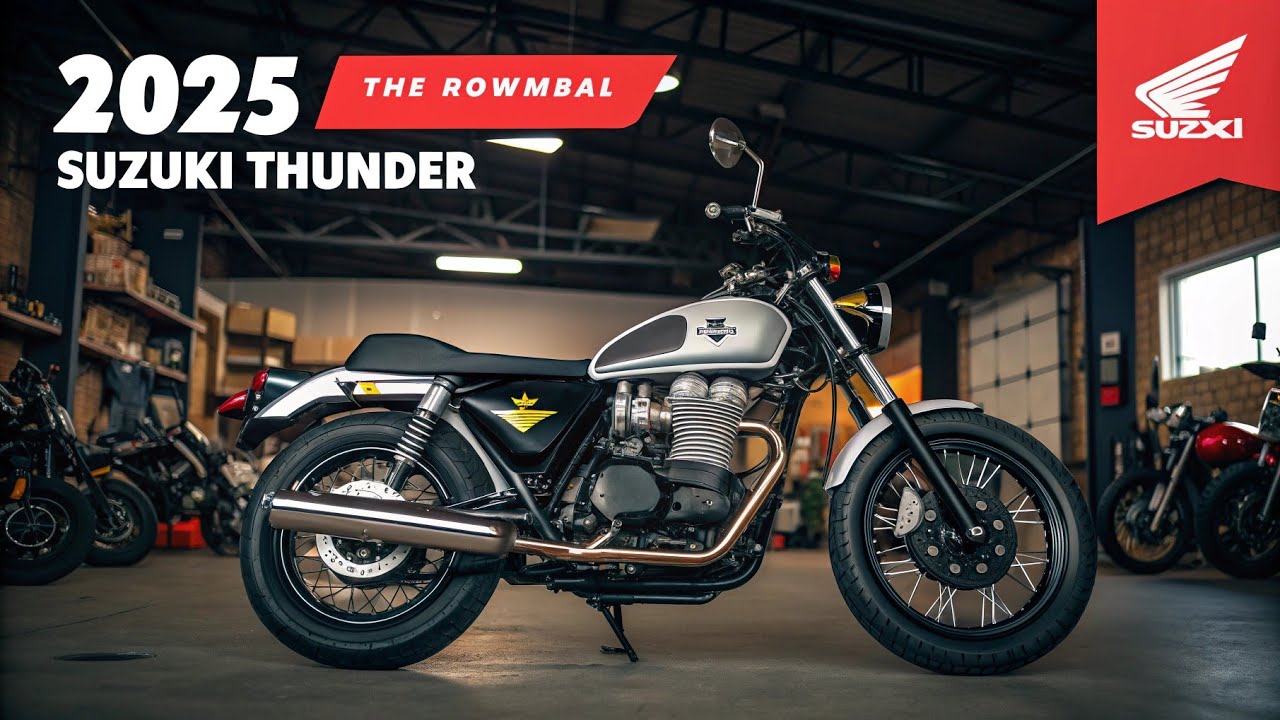 2025 Suzuki Thunder 125 Retro | Classic Style with Modern Power | Full Review