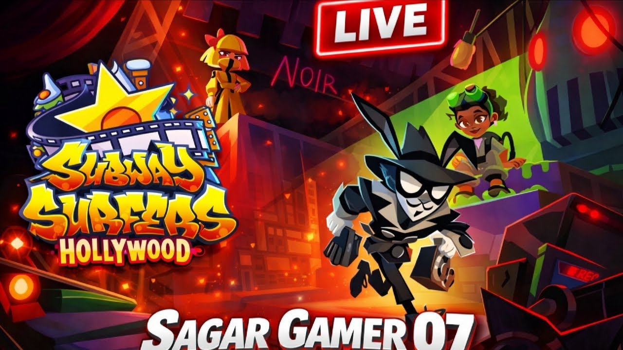 Subway Surfers Hollywood live stream HD🤩🤩🤩
