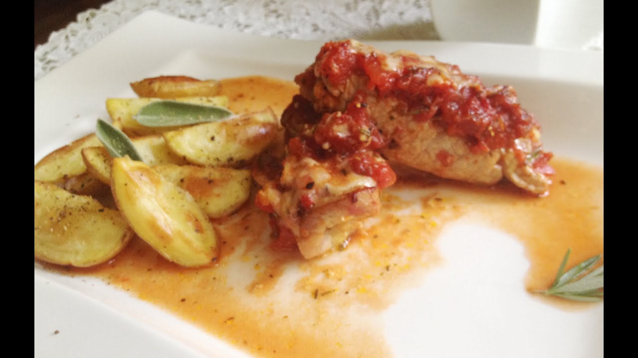 Kalbsroulade mediterran