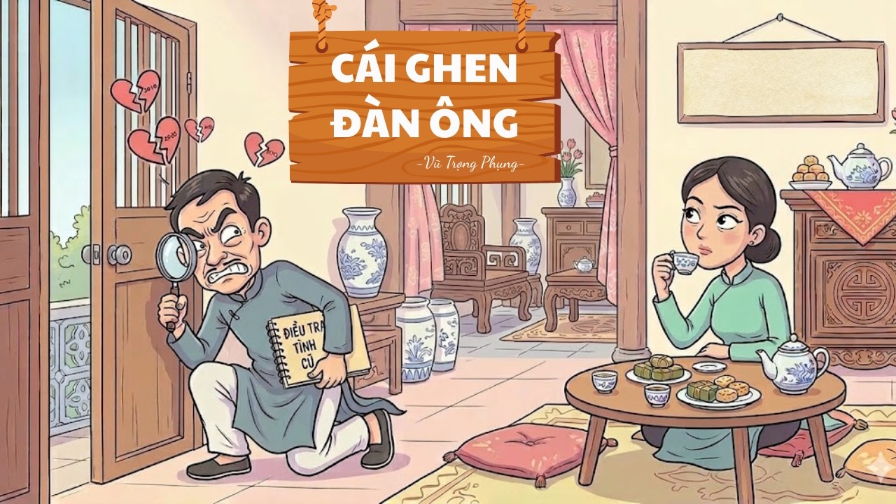 Truyện Ngắn: Cái Ghen Đàn Ông- Vũ Trọng Phụng | Khi Sự Ghen Tuông Biến Đàn Ông Thành Kẻ Ngớ Ngẩn