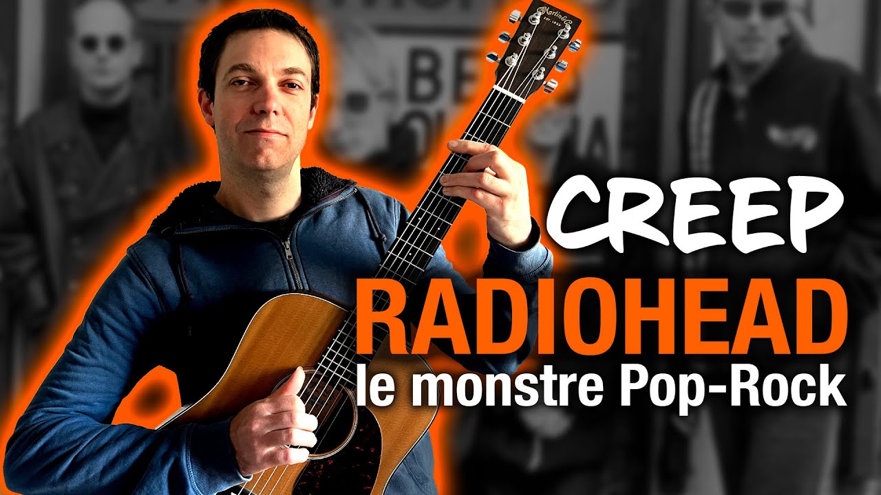 🟠 Les accords de Creep de Radiohead à la guitare