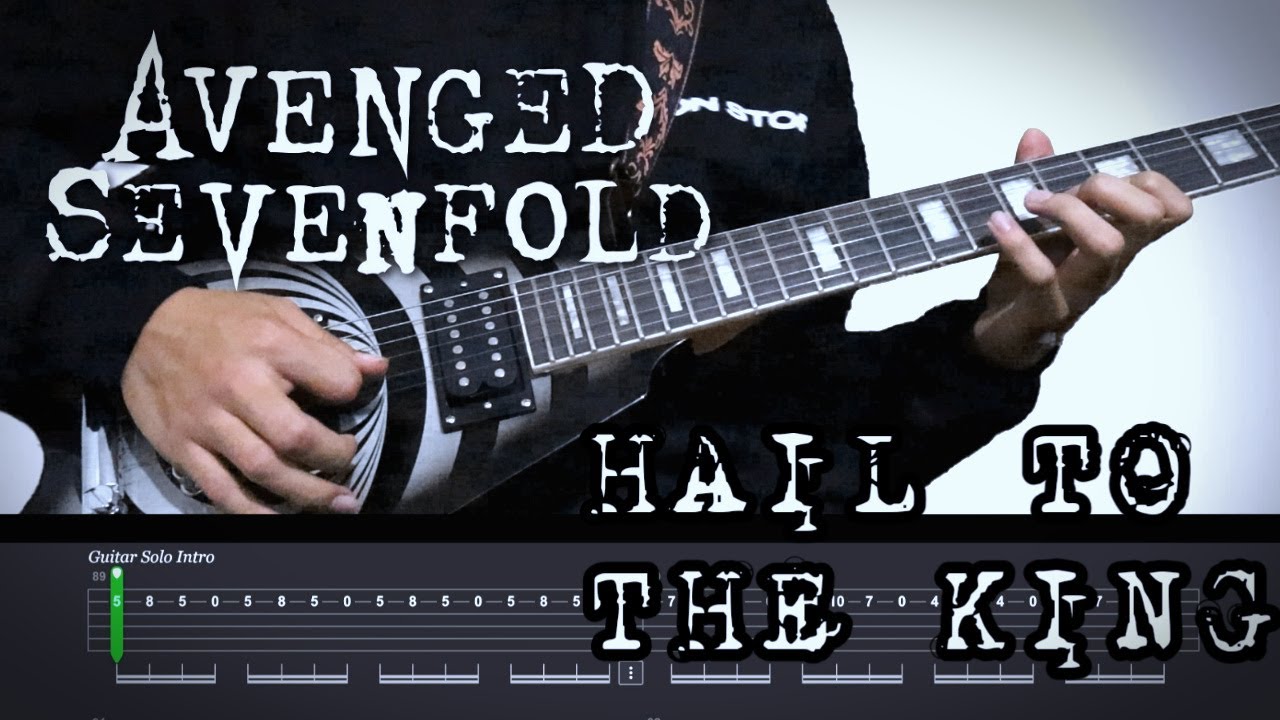 Cover + Tablatura Solo Hail To The King de Avenged Sevenfold | PlayRiffs 