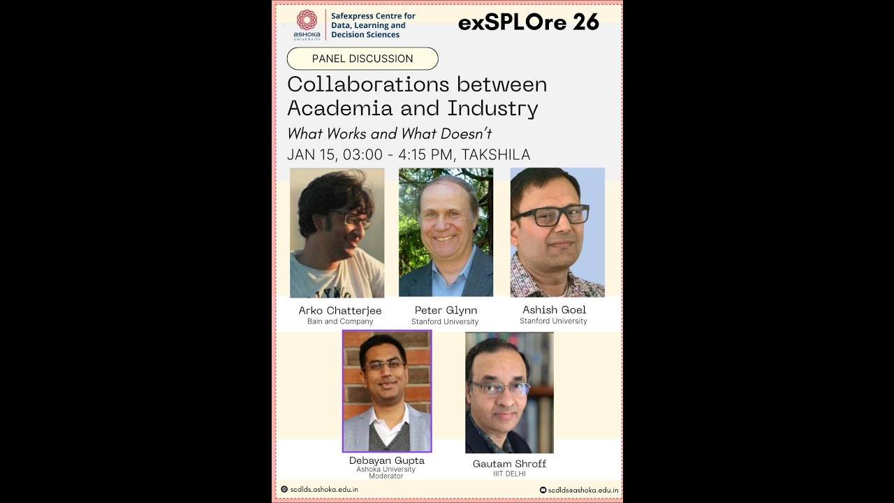 Panel Discussion: Collaborations between academiaand industry - What works and what doesn’t