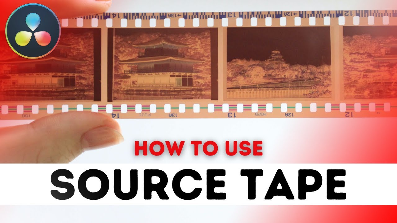 How to use Source Tape in DaVinci Resolve