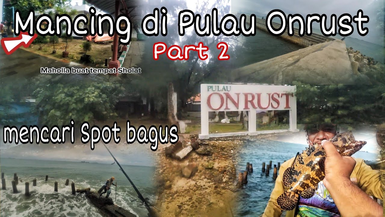 Mancing di Pulau Onrust