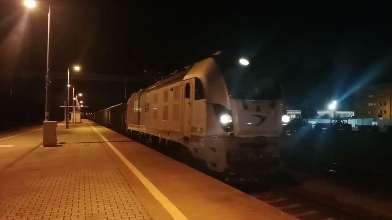 E6ACTadnb-078 oraz EU160-052 z IC SAN na stacji Kolbuszowa 15.09.2025