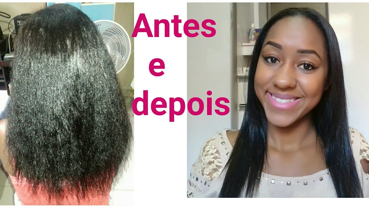 Cabelo super liso com a progressiva da ykas
