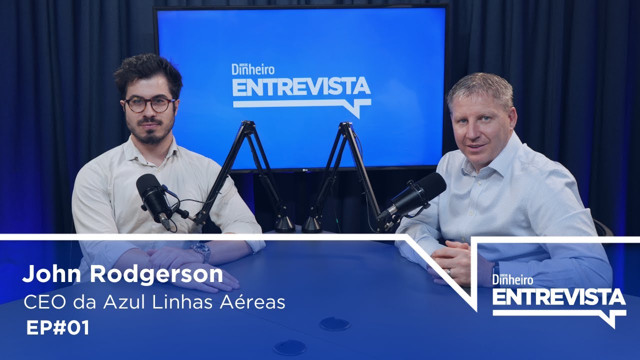 John Rodgerson, CEO da Azul #AZUL4 | Dinheiro Entrevista