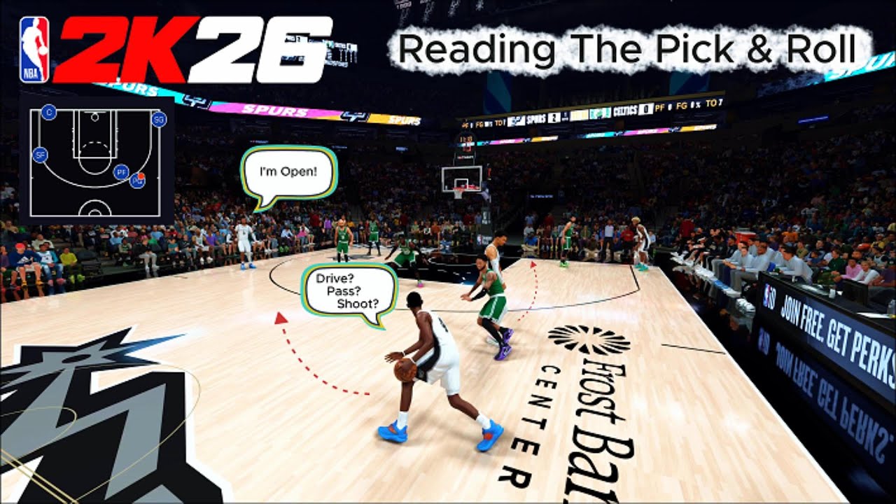 NBA 2K26 : Reading The Pick & Roll
