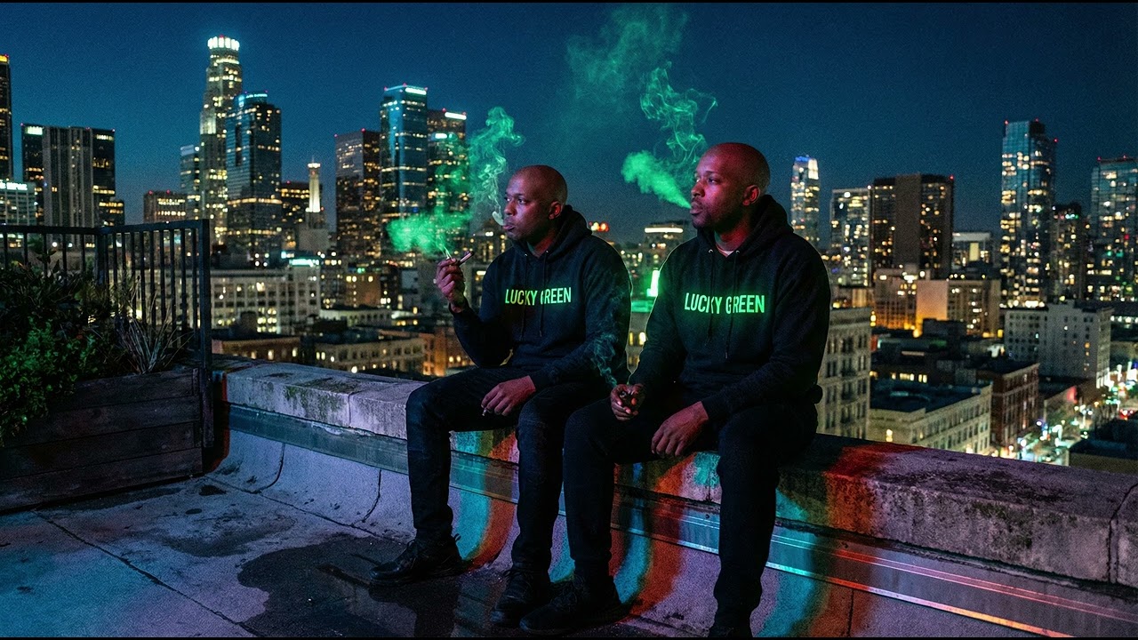 Lucky Green | Green Smoke Slows the Night | Chill 420 Vibes