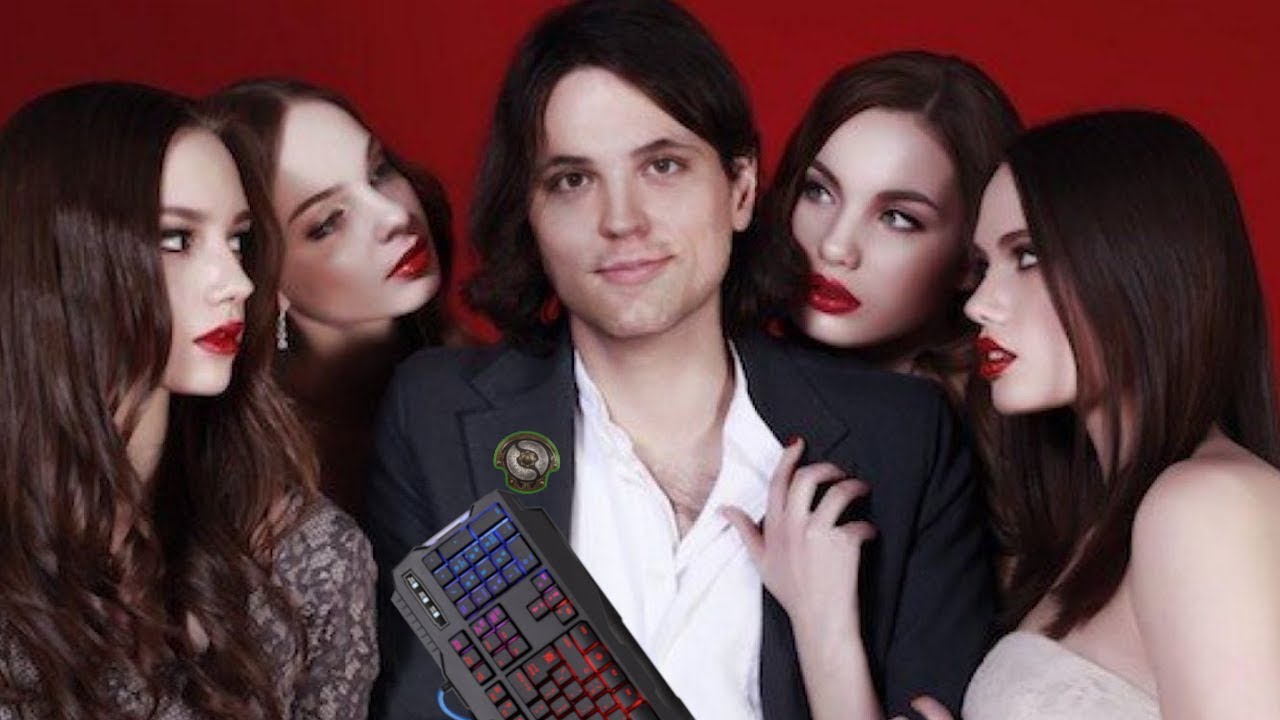 Friendly Gamer Plays Dota WIth 4 Females