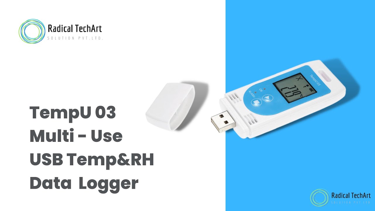 Monitoring Environmental Conditions: Temperature and Humidity Data Logger RadicalTechArt I