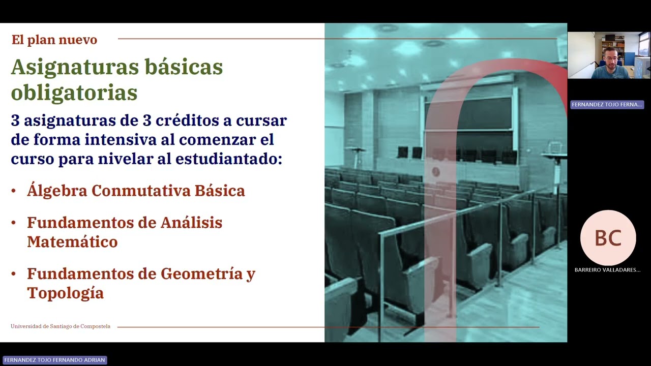 Máster Universitario en Matemáticas