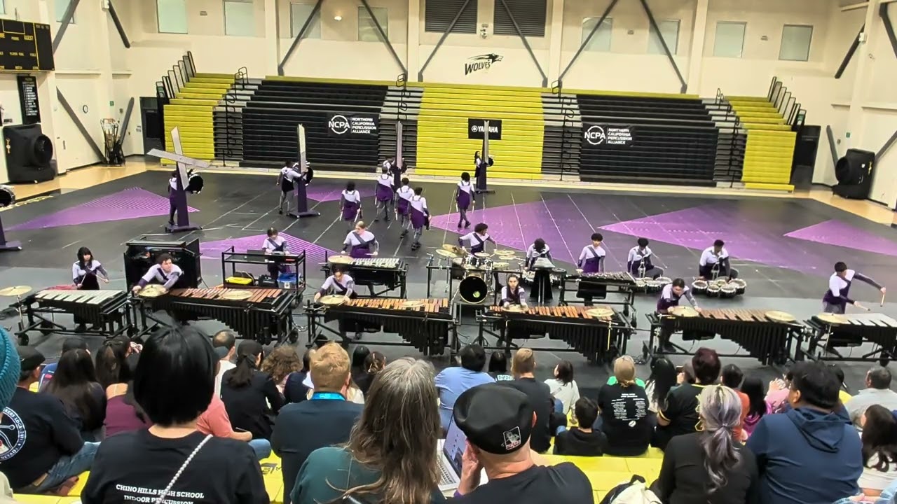 Sac State Indoor Percussion Ensemble performs 