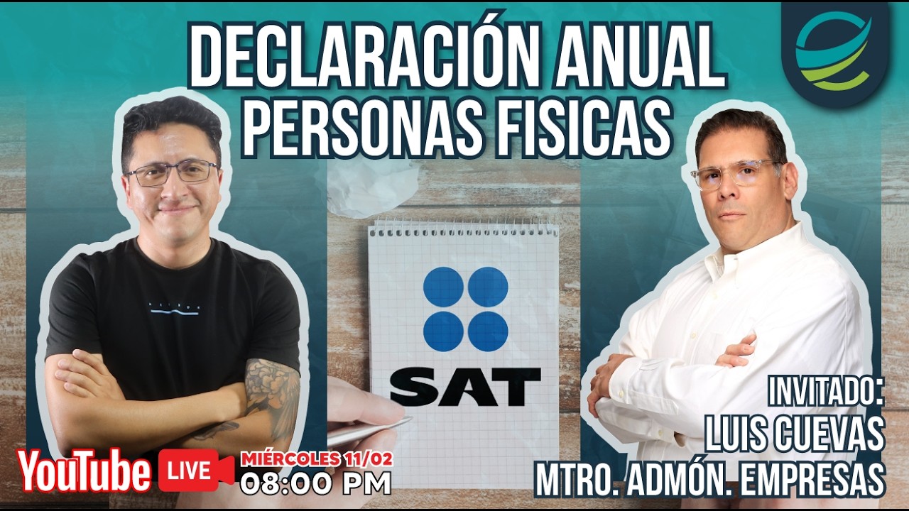 LIVE 🔥Deducciones Personales SAT Abril 2026🔥