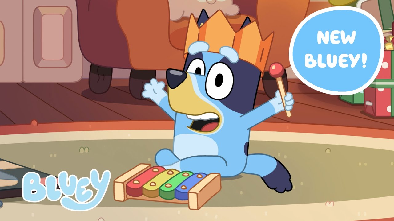 The Christmas Xylophone 🎶 🎄 | NEW Bluey Bonus Bit 💙 | Bluey