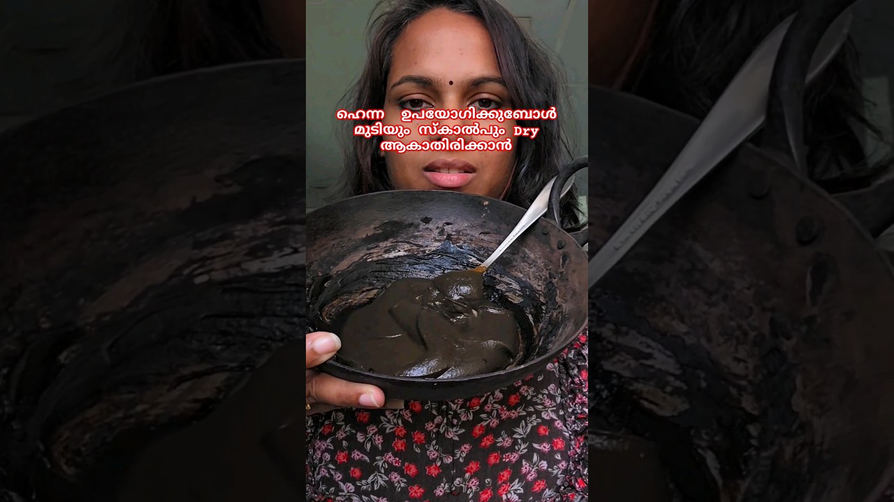 Mistakes of Henna Mixing Cause Dry Hair And Scalp 