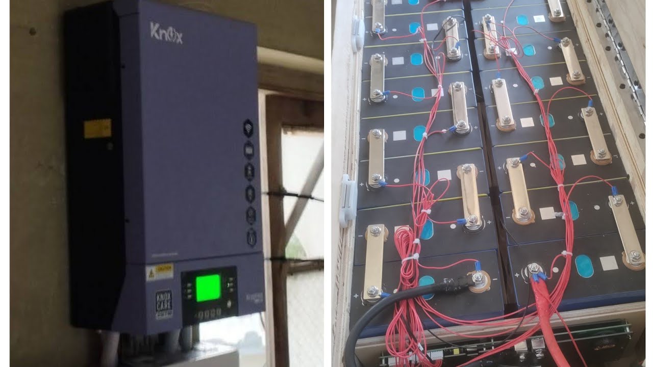 JK BMS communication setting with Knox krypton 6KW hybrid voltronic base inverter...
