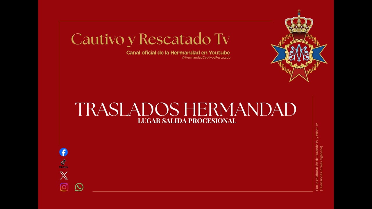 Traslado a la Parroquia de María Santísima del Dulce Nombre, 19 de noviembre de 2025