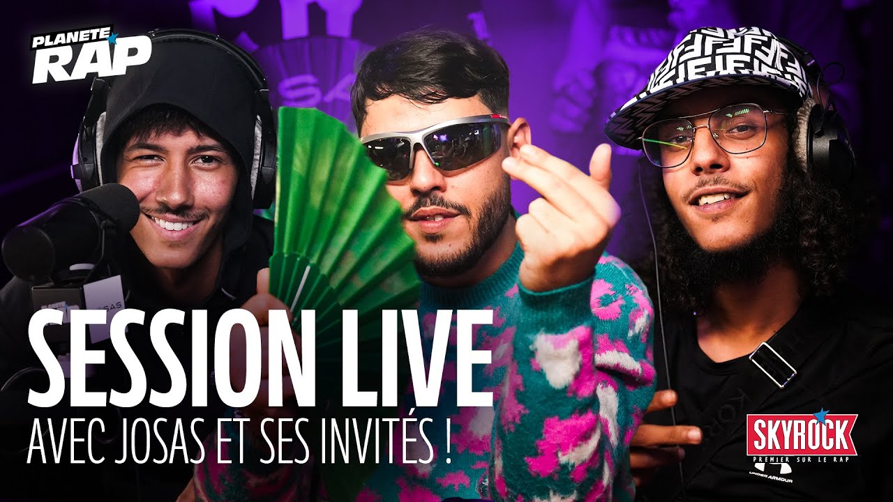 SESSION LIVE avec Josas, Lafamax, Draviss, Zitoune & RD ! #PlanèteRap