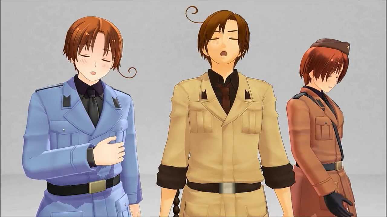 Somebody that i used to know ( Italy brothers.Spain and 2p Italy ) Hetalia MMD