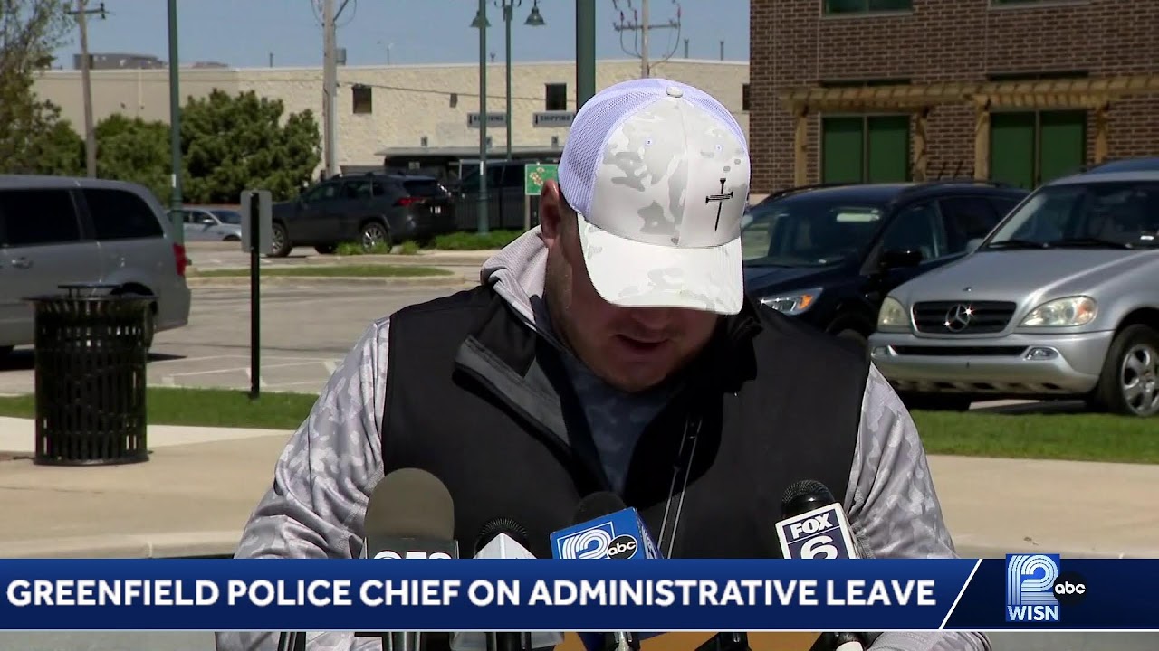 Greenfield Police Chief Jay Johnson has been placed on paid administrative leave effective April 25