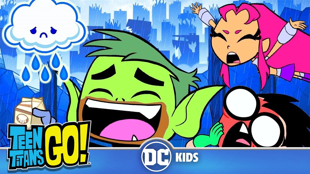 Teen Titans Go! på Dansk | Regnvejrsaktiviteter | DC Kids