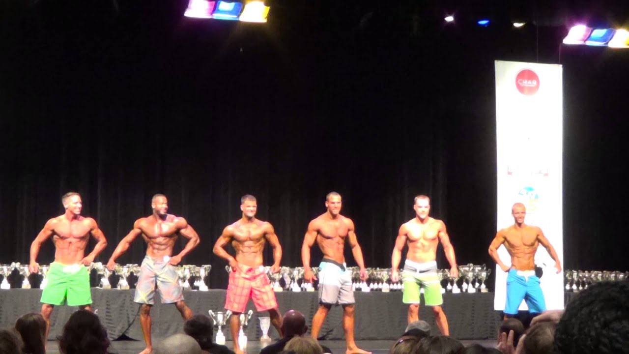 Southern Classic 2014 - Physique Class F - Pre Judging