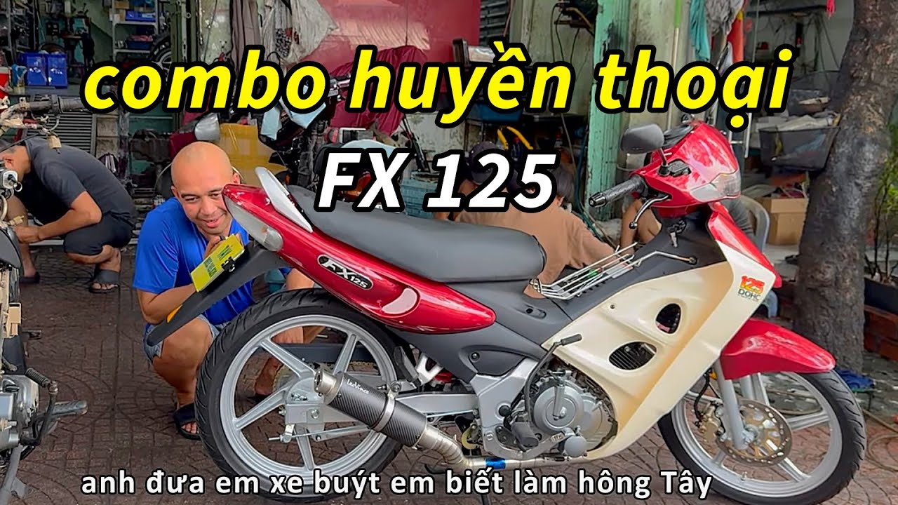 FX 125 lên máy Raider 150 chạy 6 số tròn trịa cùng set Bô huyền thoai OPBR