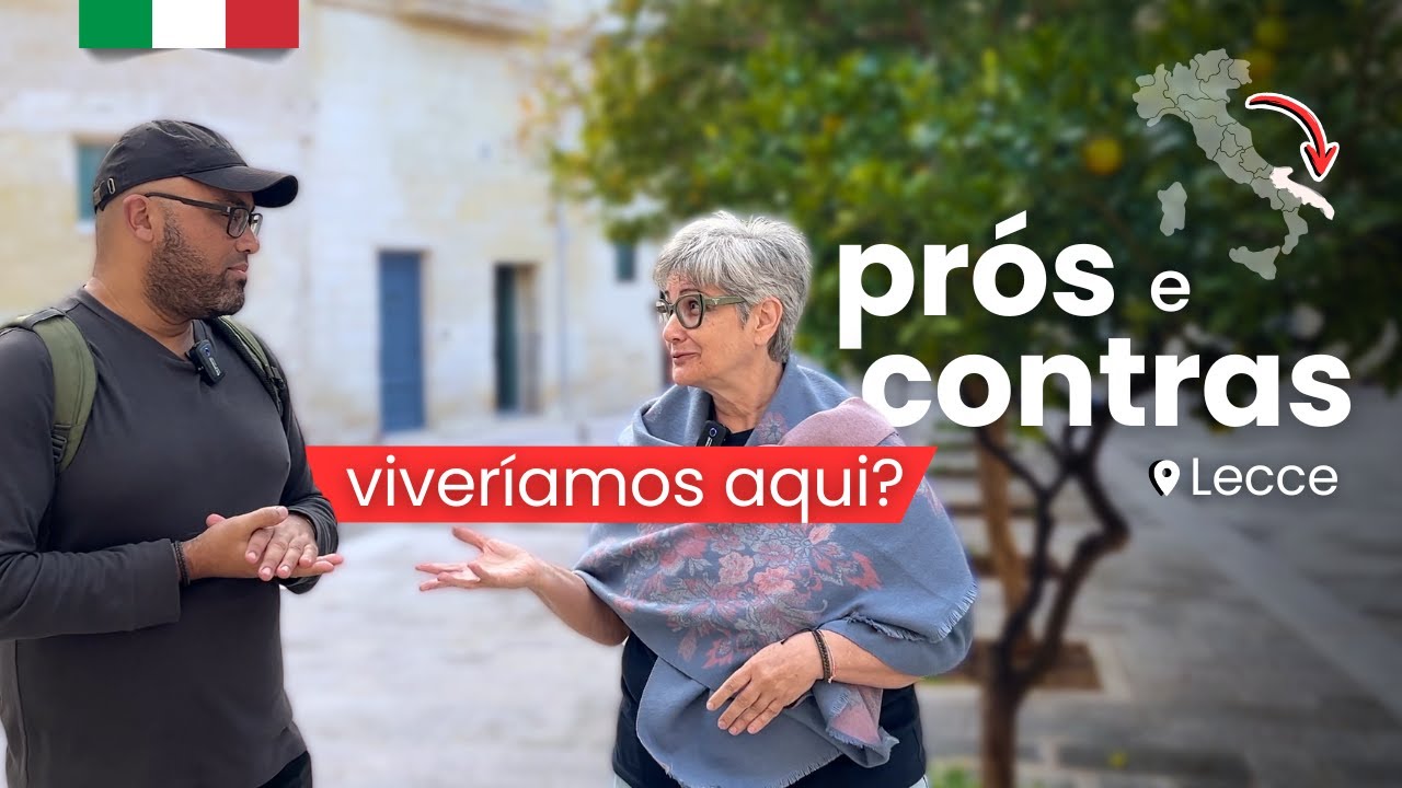 LECCE encanta, mas e a qualidade de vida? ☕2 Cafés + 