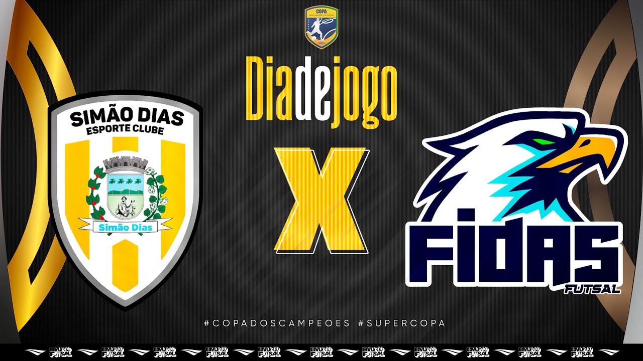 Copa dos Campeões | Simão Dias x Fidas Futsal | 2ª Rodada | Ao Vivo