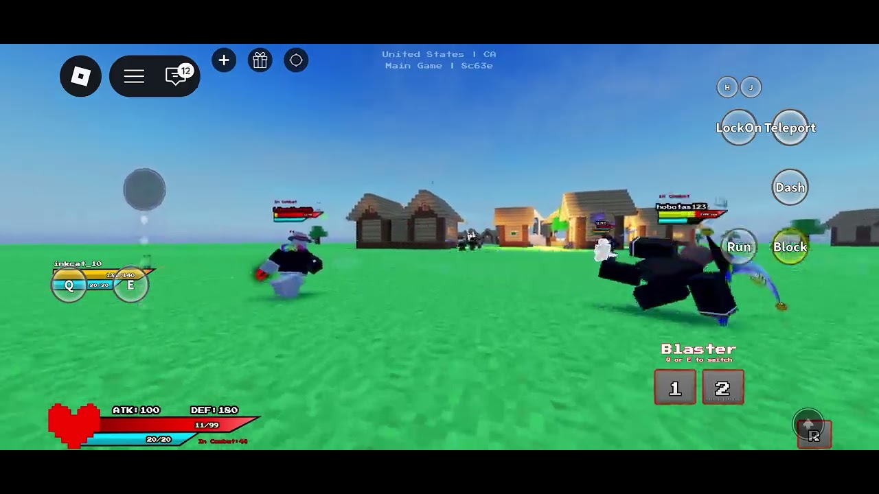 PLAYING A FIGHTING GAME!!