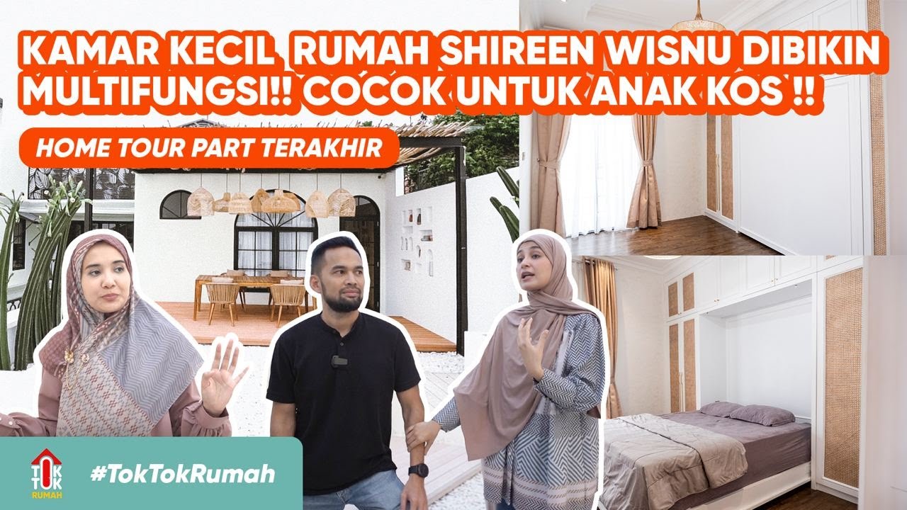 HOMETOUR RUMAH SHIREEN WISNU PART 3!!ROOFTOP ALA BALI | #RamadhanDiSungkarsAja