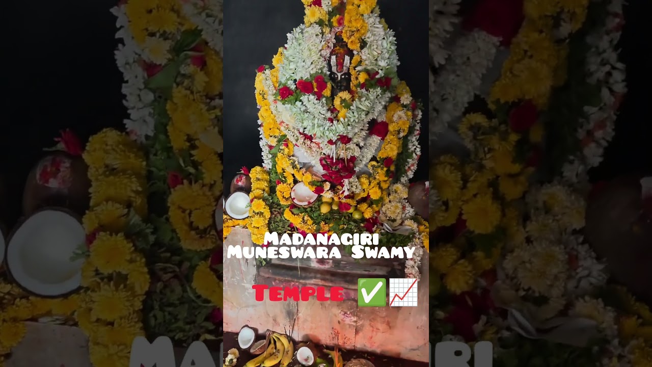 Madanagiri Muneswara Swamy Temple 🛕 #madanagirimuneswara #laxcy #temple #blessed #hometemple