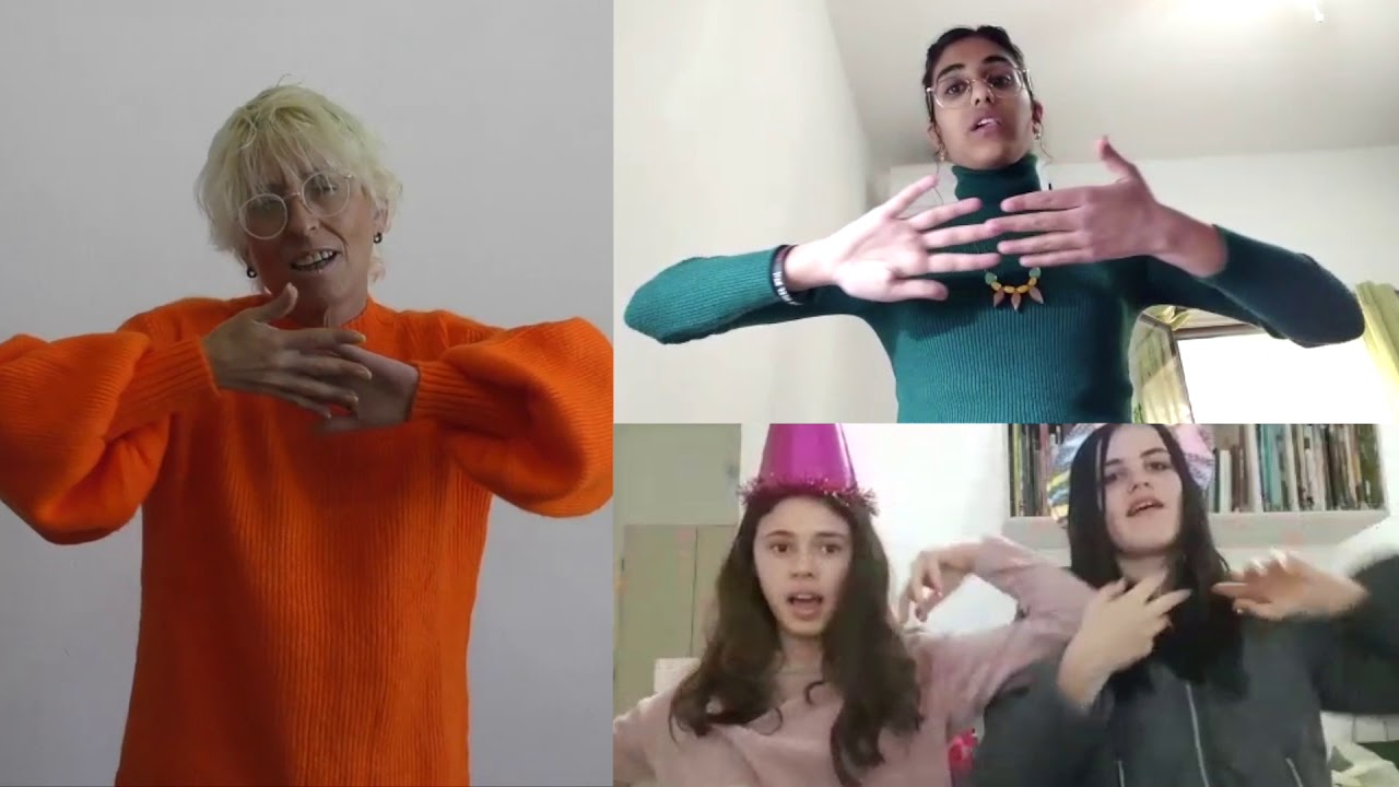 אולפנת לכיש מציגה עם השיר ״אני ואתה נשנה את העולם״ בשפת הסימנים