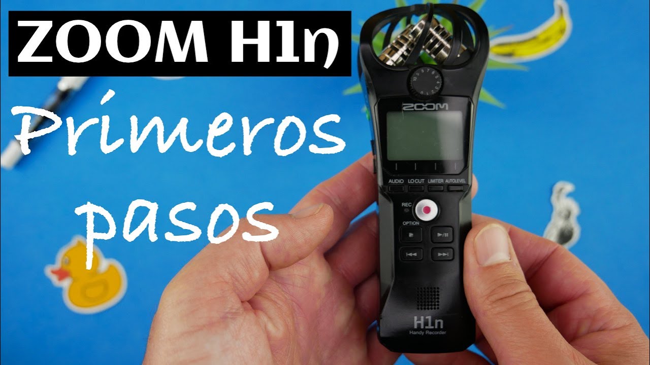 Zoom H1n: Primeros pasos y configuración
