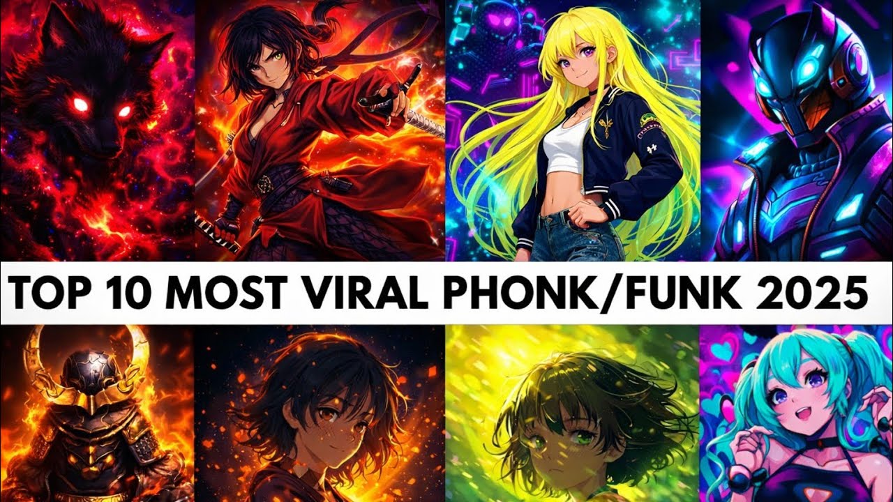 TOP 10 MIN MOST VIRAL PHONK PLAYLIST OF 2025 | #aurabeats #phonkagressive #viralplaylist #funkaura |