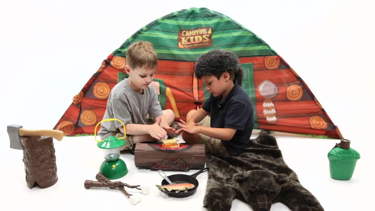 Campfire Kids Indoor Camping Gear: Campfire